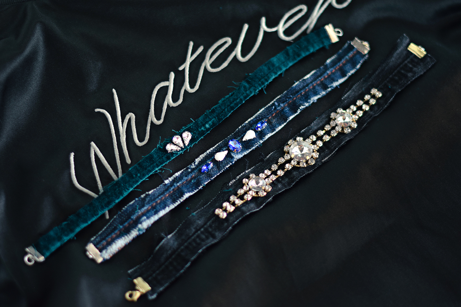 trendy fall choker diy