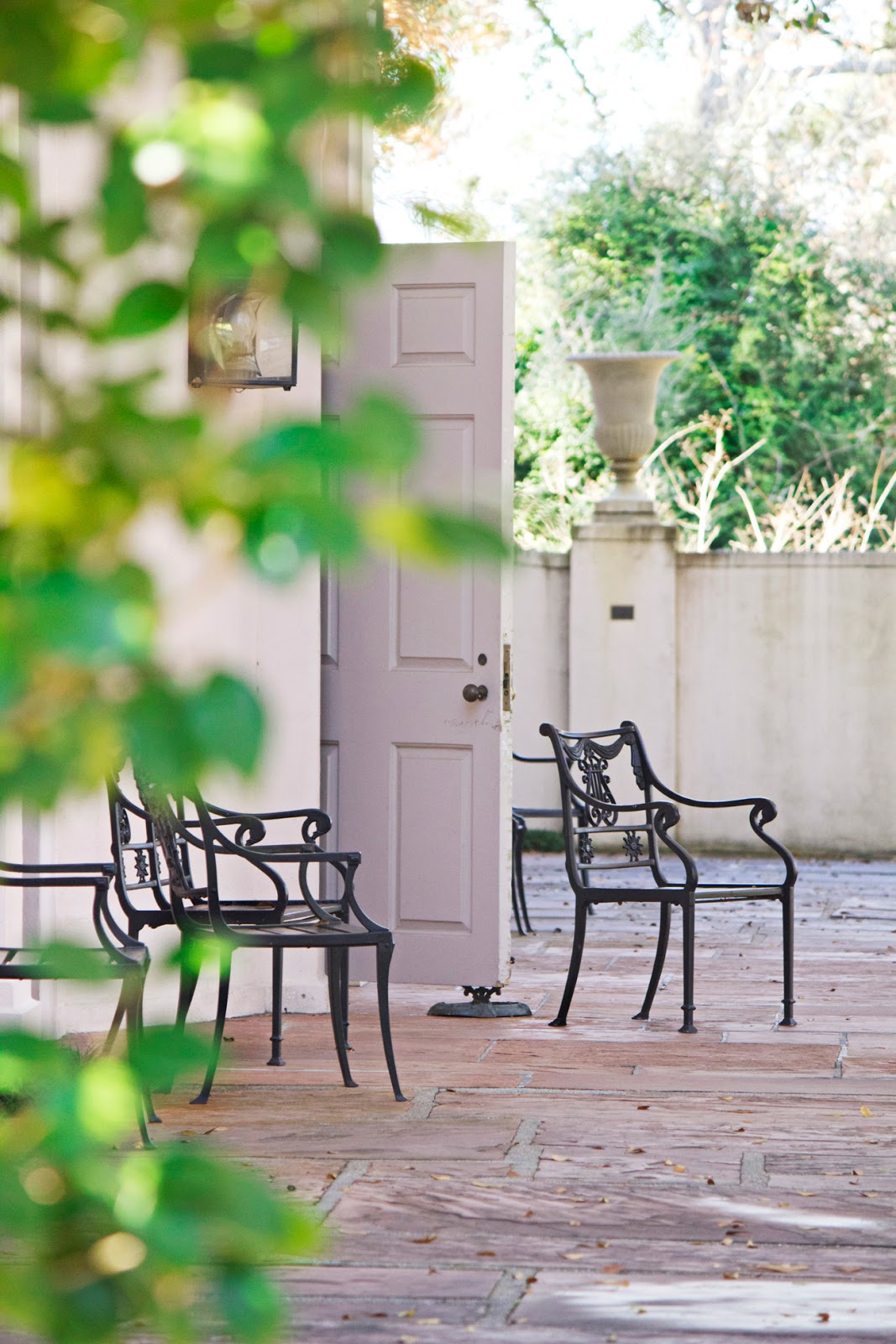 mediterranean mansion door - photo copyright Allison Beth Cooling