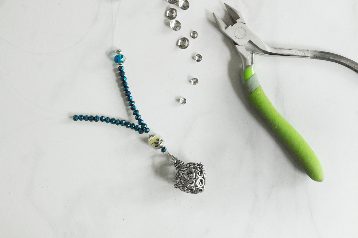 Treasure Chest bohemian beaded necklaces by Allison Beth Cooling