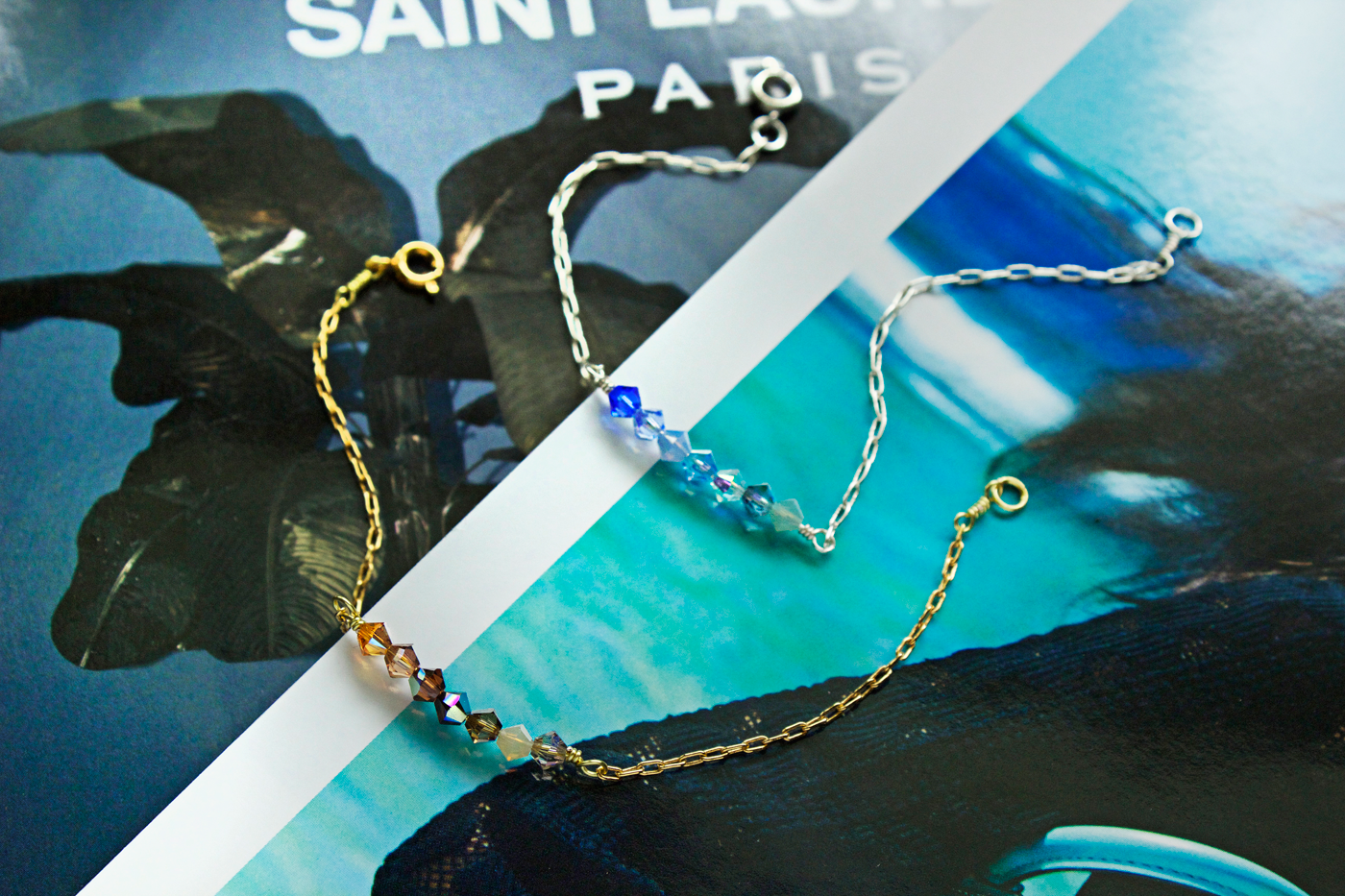 angelique ombre bracelet tutorial copyright Quiet Lion Creations