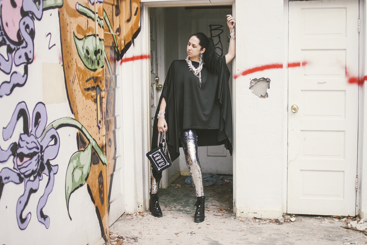 Goth fashion inspo by Quiet Lion Creations. Photo by Delane Ashley Photography