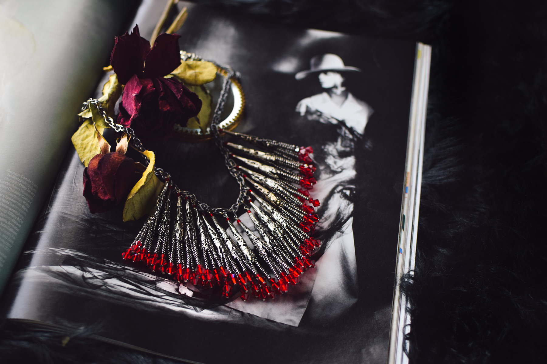 DIY Dracula Necklace - by Quiet Lion Creations