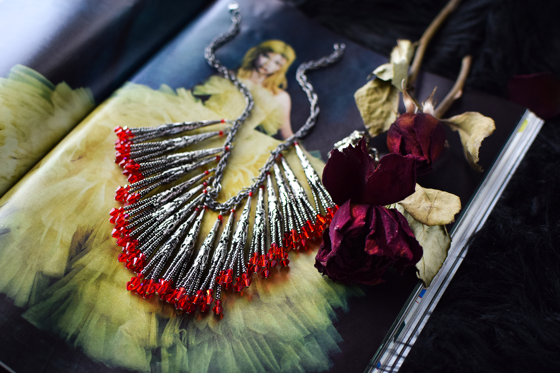 DIY Dracula Necklace - by Quiet Lion Creations