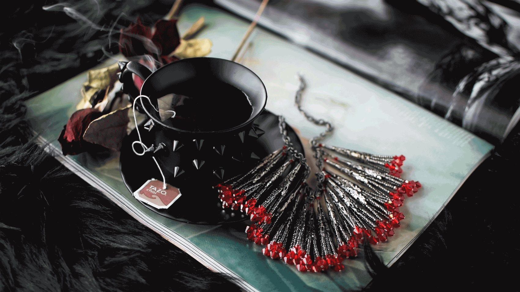 DIY Dracula Necklace - by Quiet Lion Creations