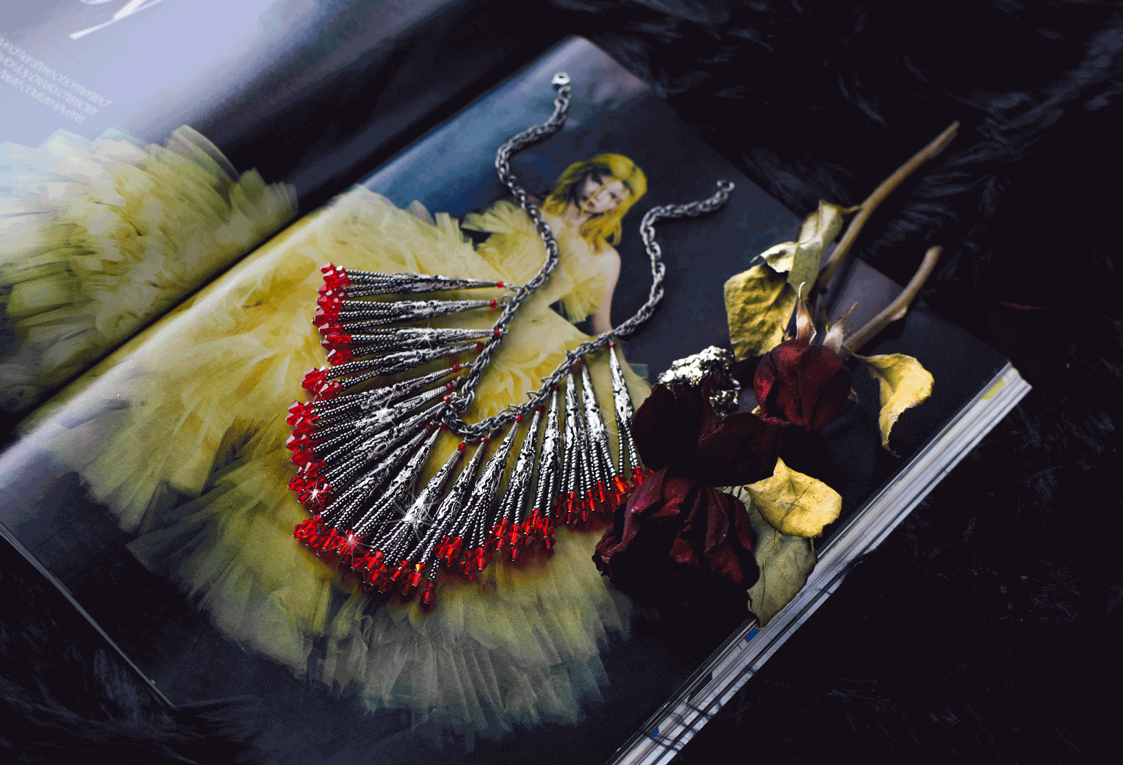 DIY Dracula Necklace - by Quiet Lion Creations