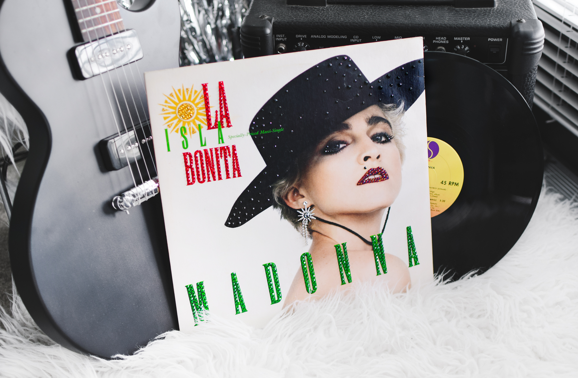 diy crystallized album cover by Quiet Lion Creations