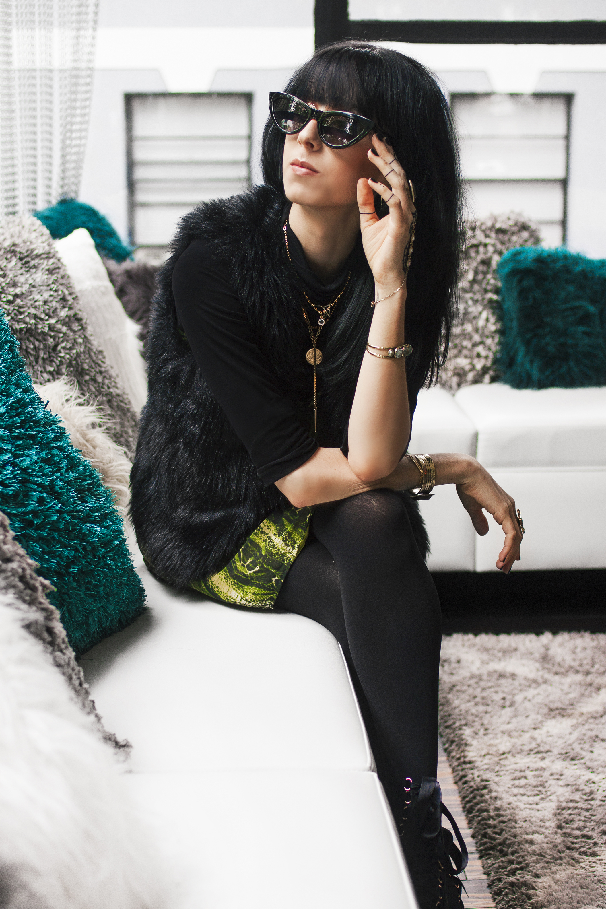 Edgy Fashion Lookbook by Quiet Lion Creations