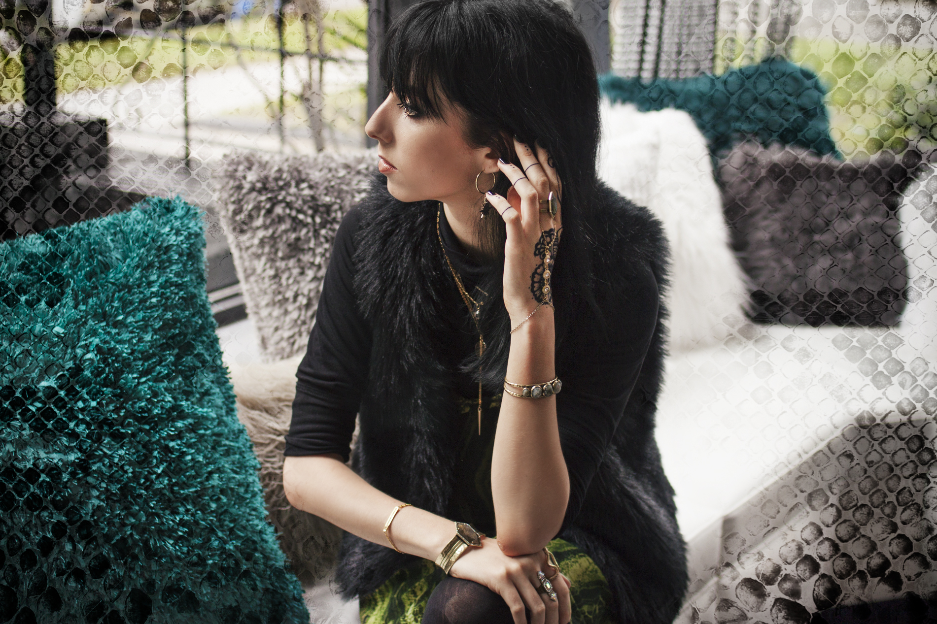 Edgy Fashion Lookbook by Quiet Lion Creations