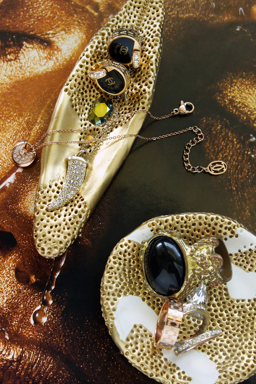 cosmo clay dish DIY by quietlioncreations.com