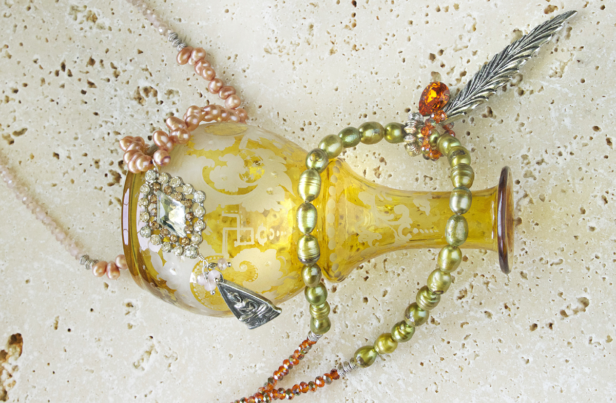 Indie necklaces by Allison Beth Cooling