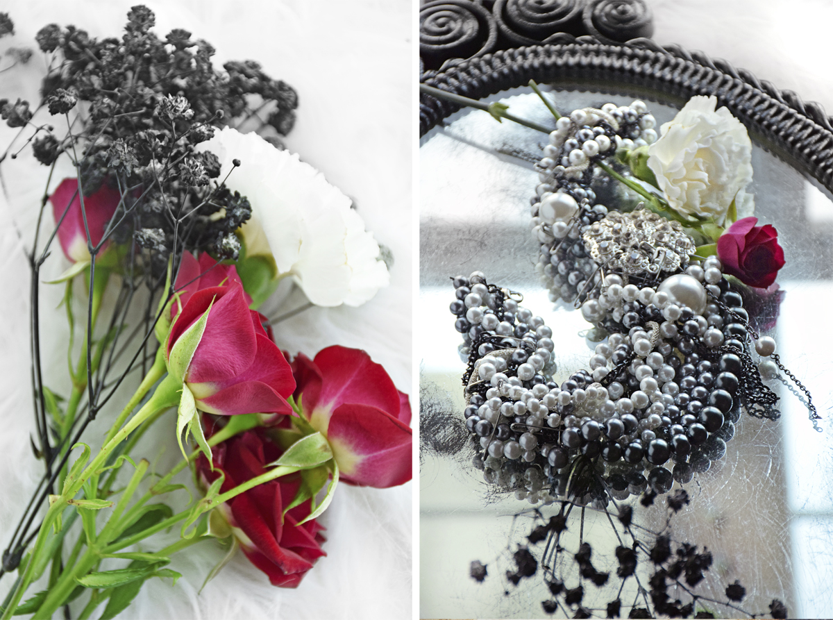 Victorian Statement Necklace by Quiet Lion Creations