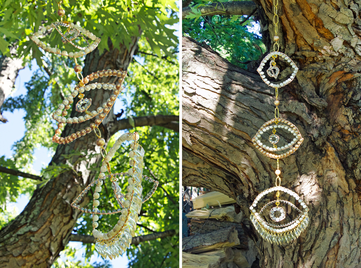 Third Eye Dreamcatcher: boho home decor by Allison Beth Cooling, quietlioncreations.com