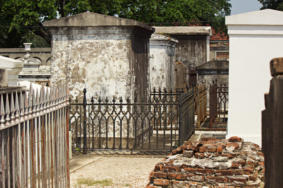 St. Louis Cemetery No. 1 -photo by Quiet Lion Creations