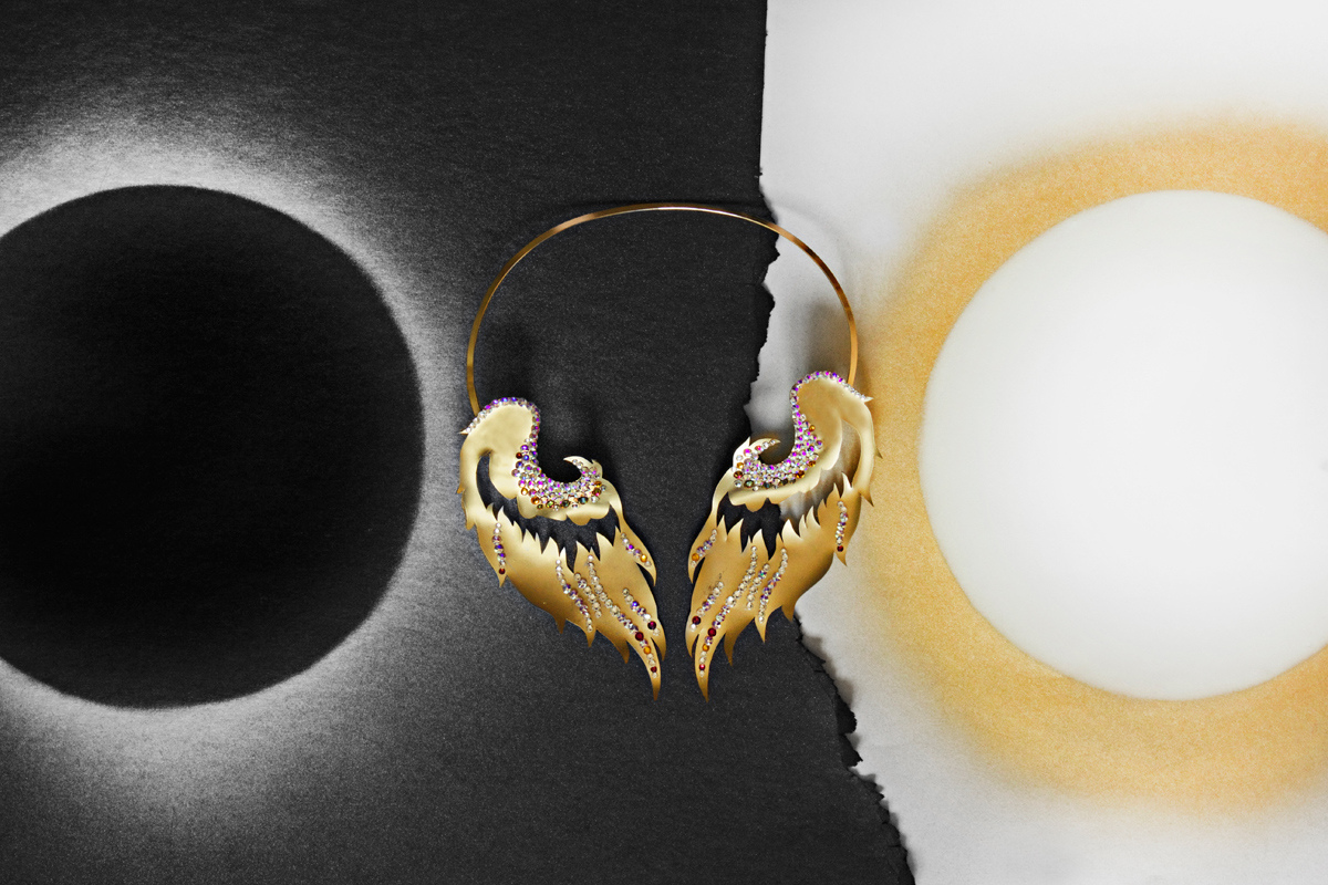 Olympia Necklace by Allison Cooling, quietlioncreations.com