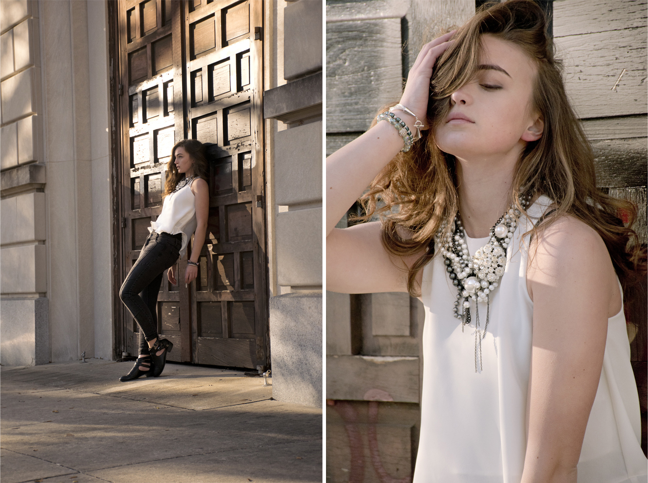 Somewhere in Between Lookbook copyright Allison Beth Cooling. Model: Emily Geer Wardrobe: Generation Bliss