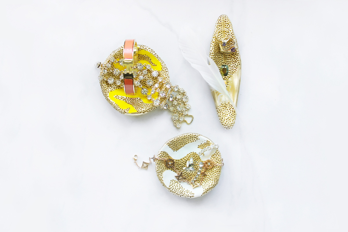 cosmo clay dish DIY by quietlioncreations.com