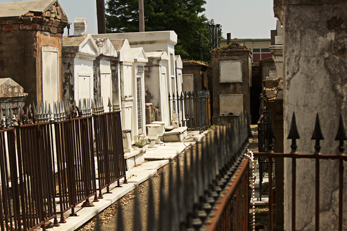 St. Louis Cemetery No. 1 haunted graveyard-photo by Quiet Lion Creations