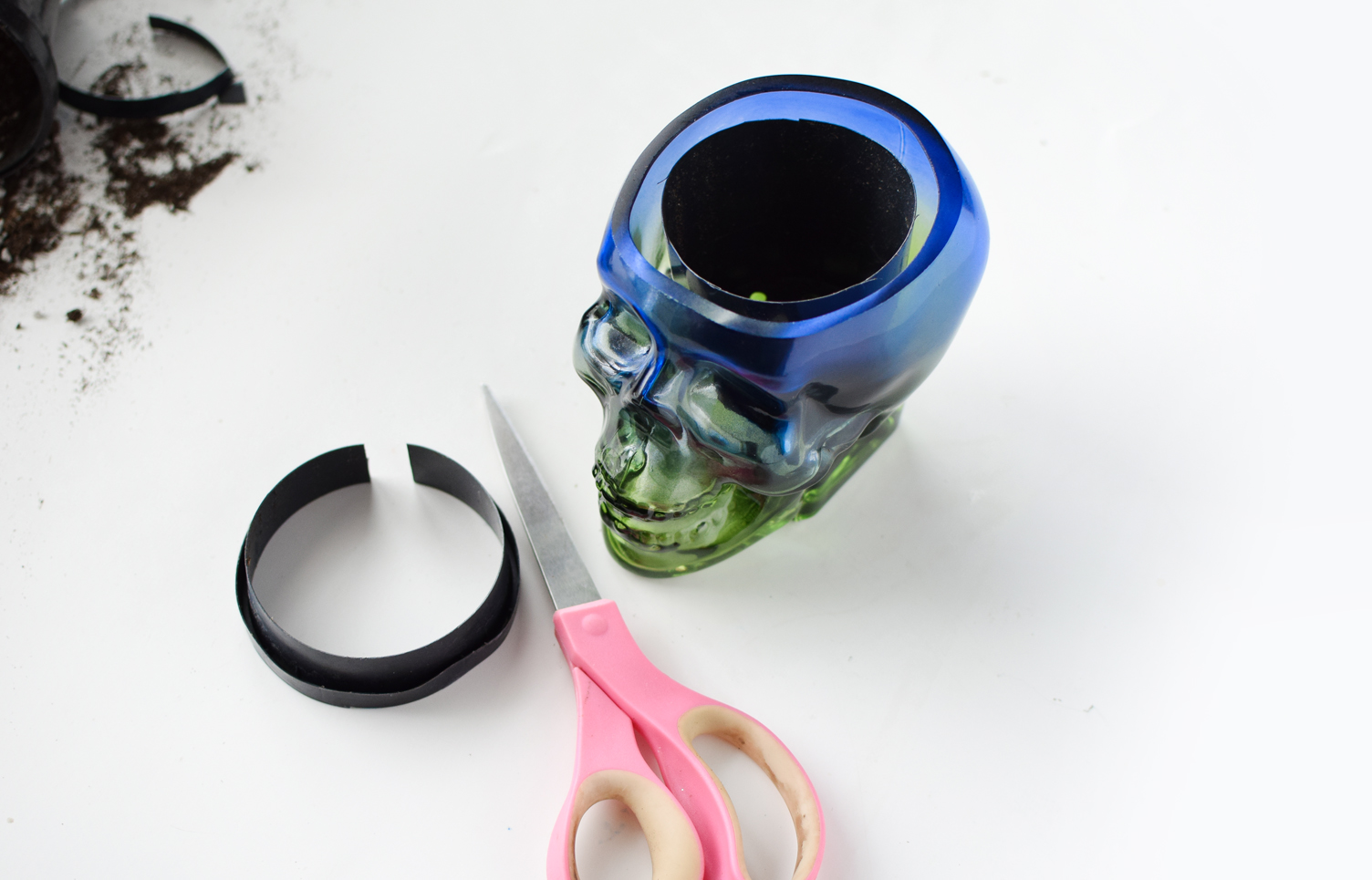 diy skull succulent quiet lion creations, quietlioncreations.com